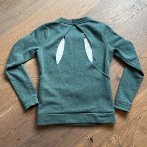 Lululemon Sweatshirt with Cut Outs